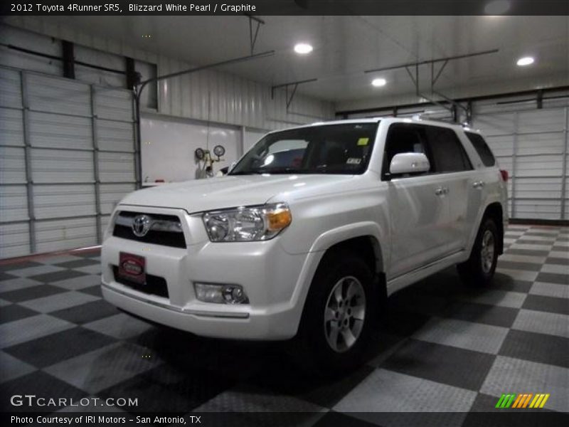 Blizzard White Pearl / Graphite 2012 Toyota 4Runner SR5