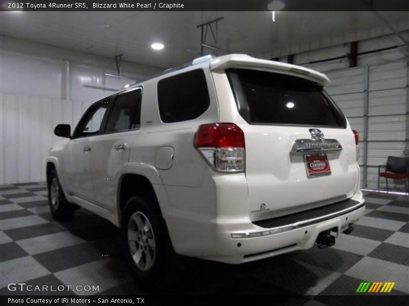 Blizzard White Pearl / Graphite 2012 Toyota 4Runner SR5