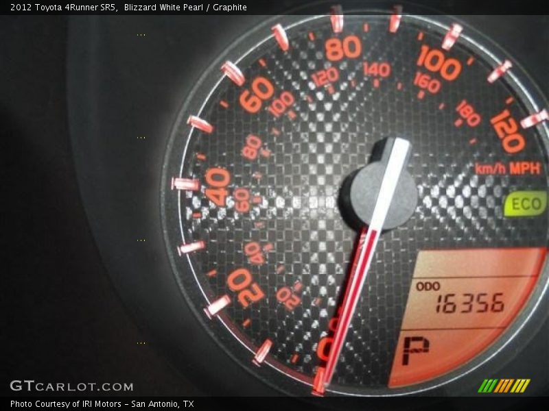 Blizzard White Pearl / Graphite 2012 Toyota 4Runner SR5