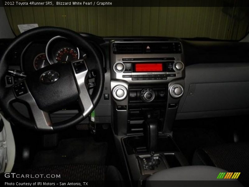 Blizzard White Pearl / Graphite 2012 Toyota 4Runner SR5