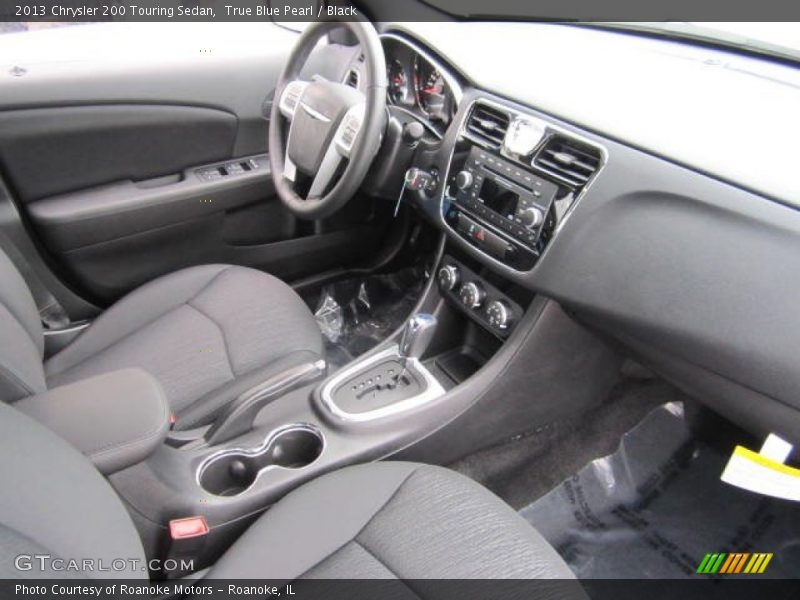True Blue Pearl / Black 2013 Chrysler 200 Touring Sedan