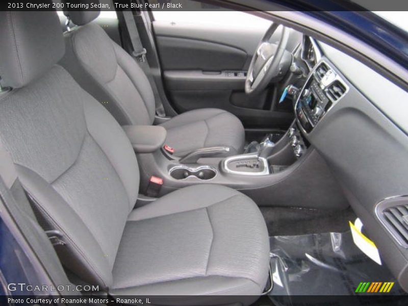 True Blue Pearl / Black 2013 Chrysler 200 Touring Sedan