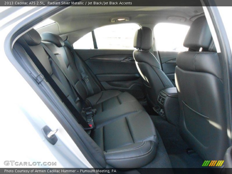 Radiant Silver Metallic / Jet Black/Jet Black Accents 2013 Cadillac ATS 2.5L
