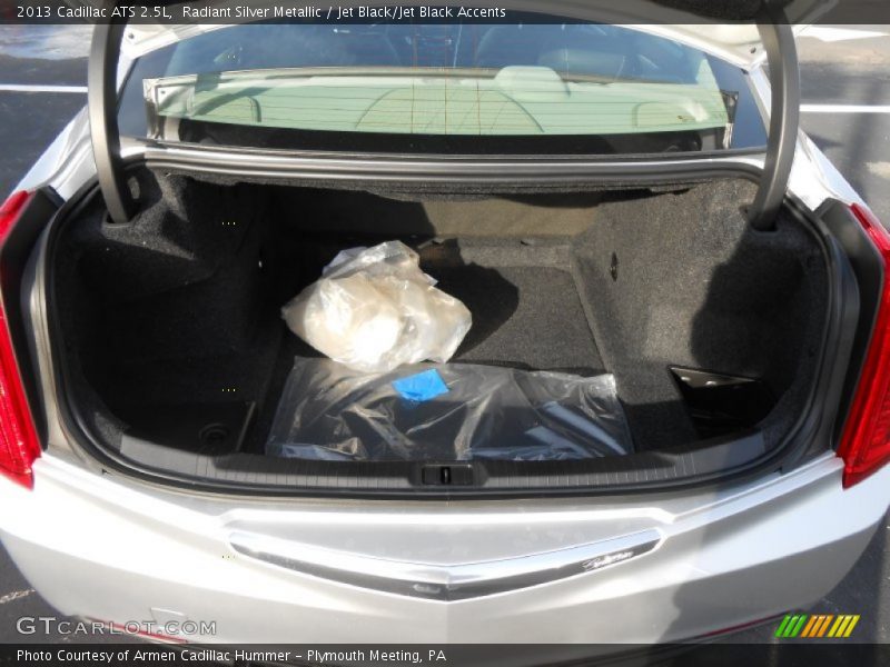 Radiant Silver Metallic / Jet Black/Jet Black Accents 2013 Cadillac ATS 2.5L