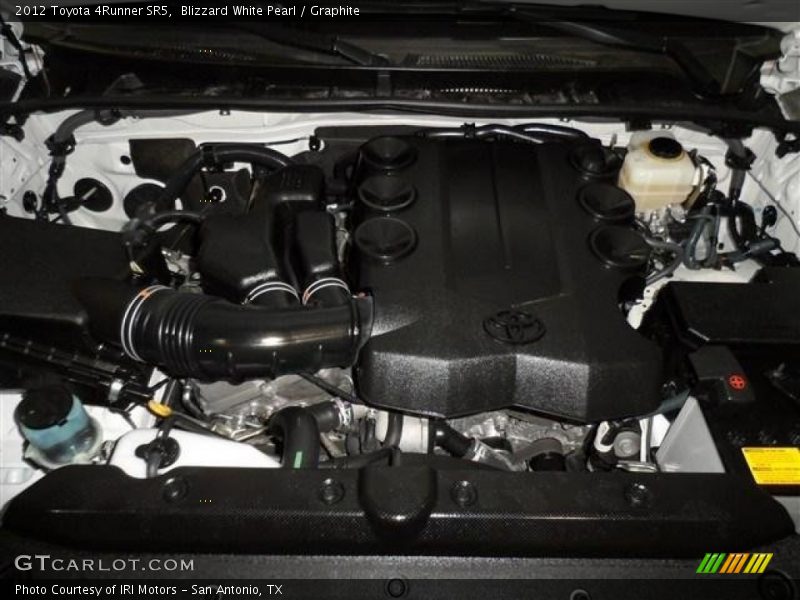 Blizzard White Pearl / Graphite 2012 Toyota 4Runner SR5