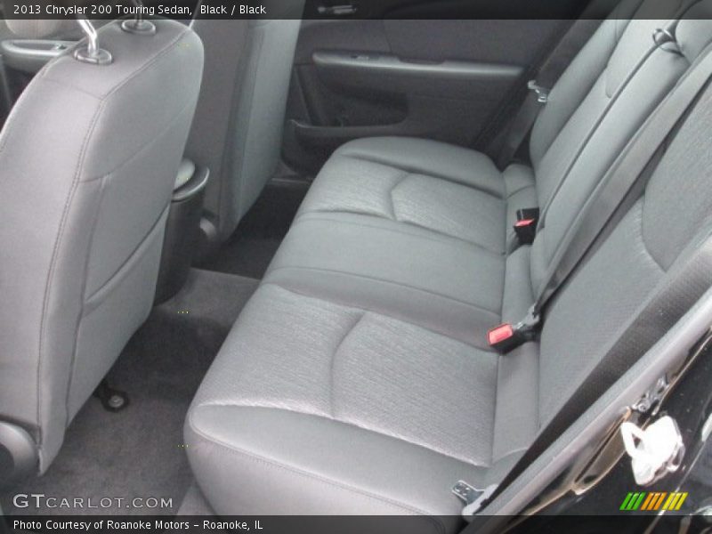 Black / Black 2013 Chrysler 200 Touring Sedan
