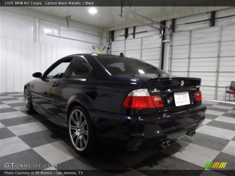 Carbon Black Metallic / Black 2005 BMW M3 Coupe