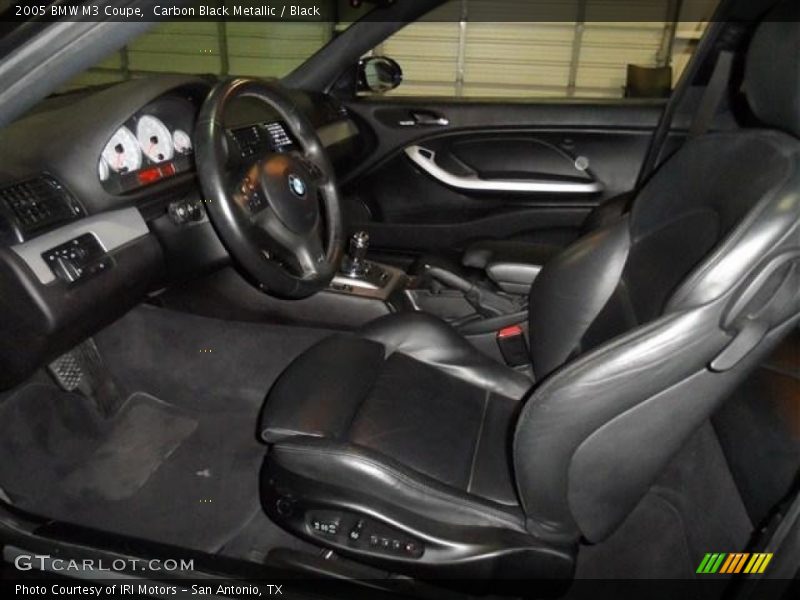 Carbon Black Metallic / Black 2005 BMW M3 Coupe