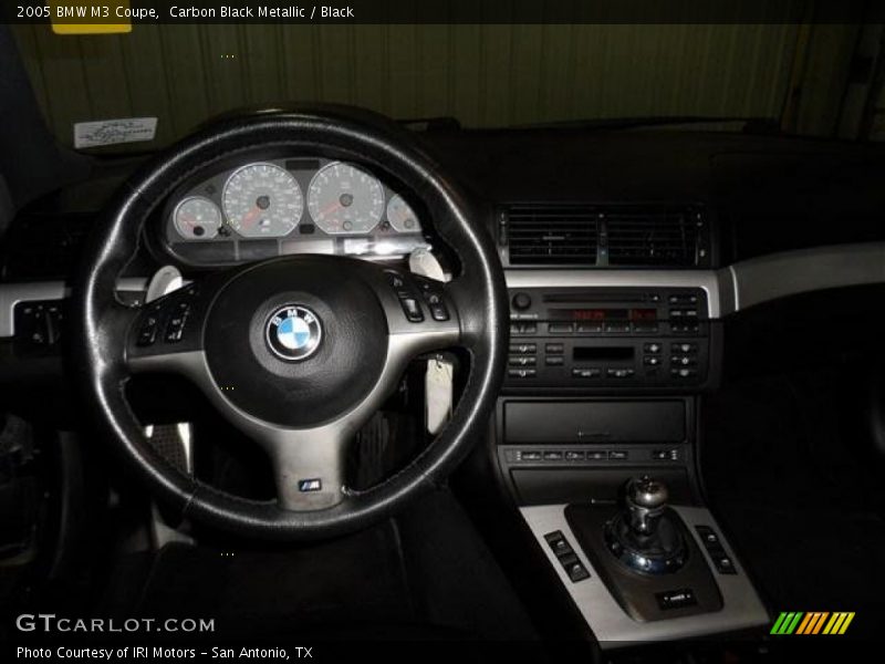 Carbon Black Metallic / Black 2005 BMW M3 Coupe