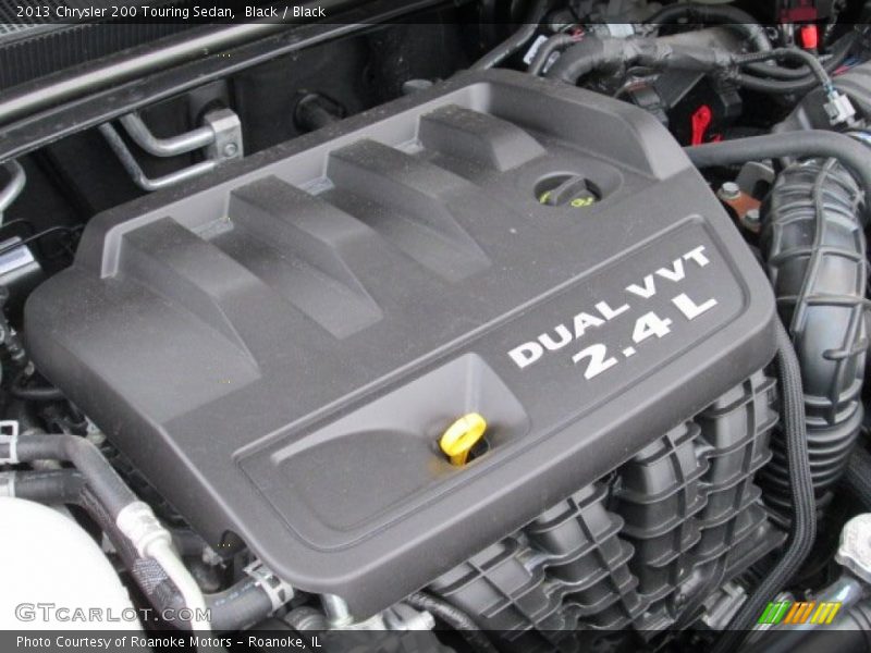 Black / Black 2013 Chrysler 200 Touring Sedan