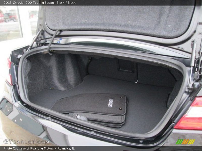 Black / Black 2013 Chrysler 200 Touring Sedan