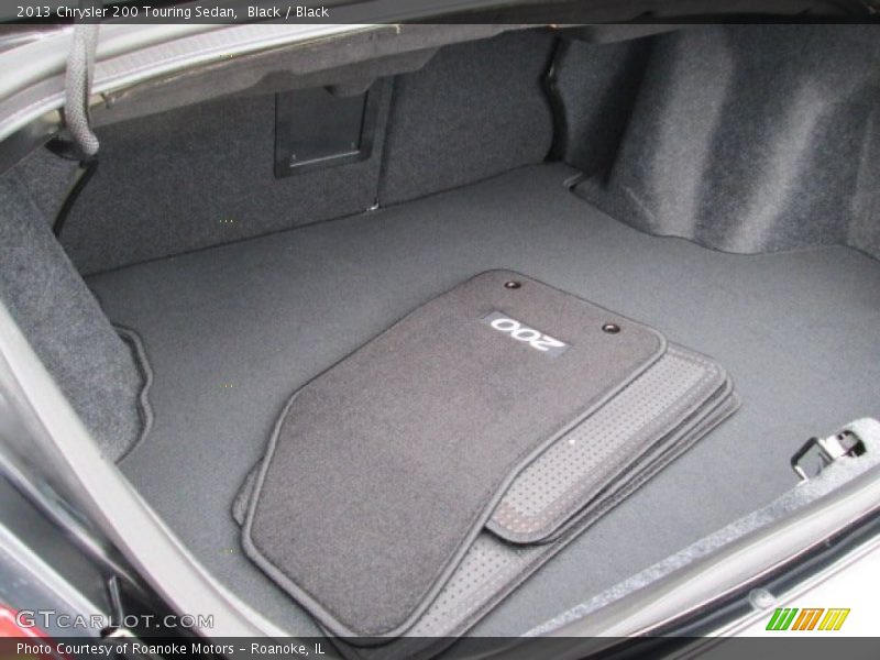 Black / Black 2013 Chrysler 200 Touring Sedan