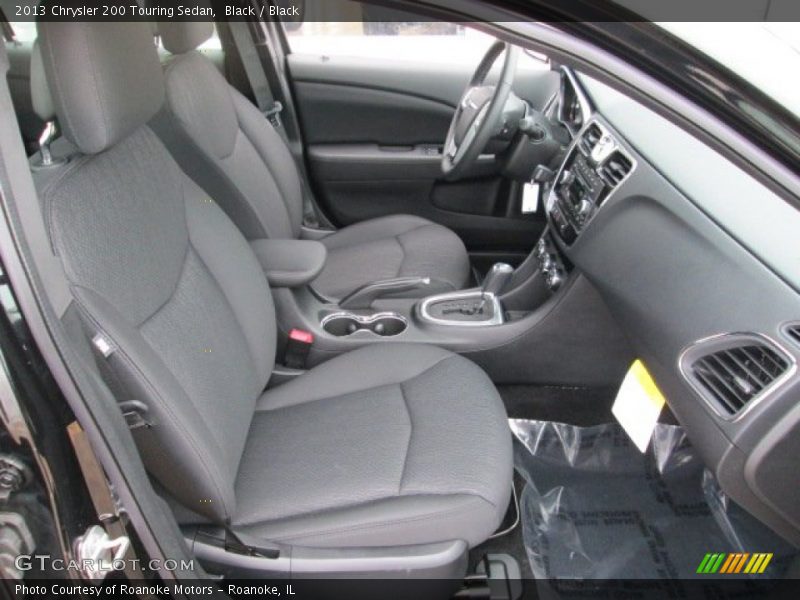 Black / Black 2013 Chrysler 200 Touring Sedan