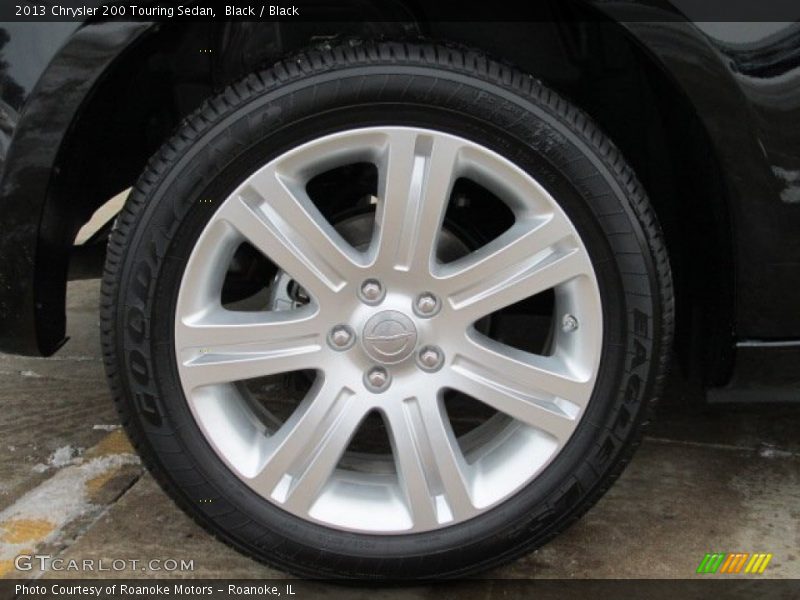 Black / Black 2013 Chrysler 200 Touring Sedan