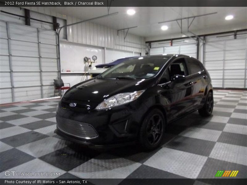 Black / Charcoal Black 2012 Ford Fiesta SE Hatchback