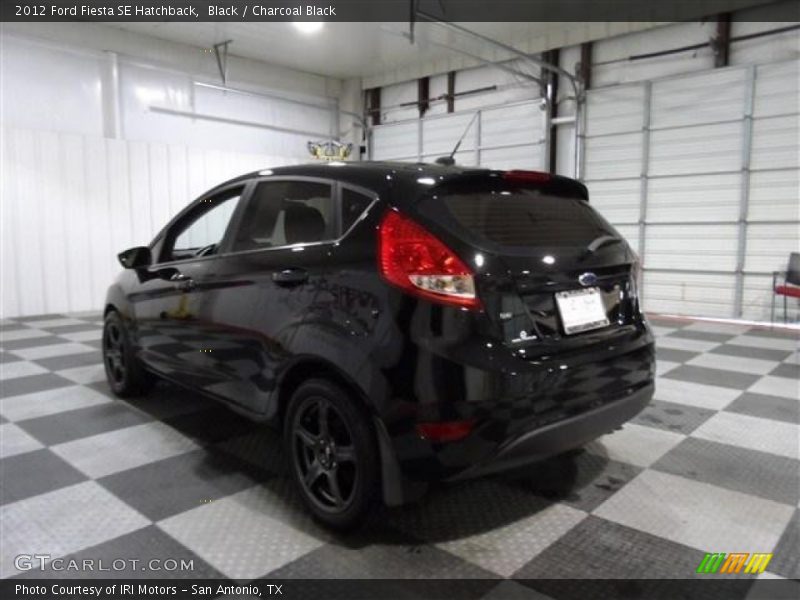 Black / Charcoal Black 2012 Ford Fiesta SE Hatchback