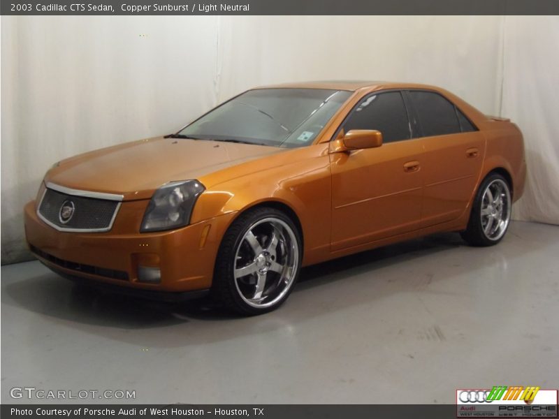 Copper Sunburst / Light Neutral 2003 Cadillac CTS Sedan