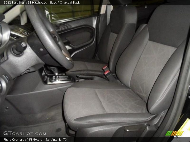 Black / Charcoal Black 2012 Ford Fiesta SE Hatchback