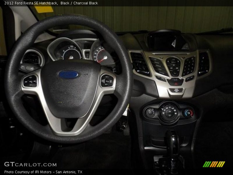 Black / Charcoal Black 2012 Ford Fiesta SE Hatchback