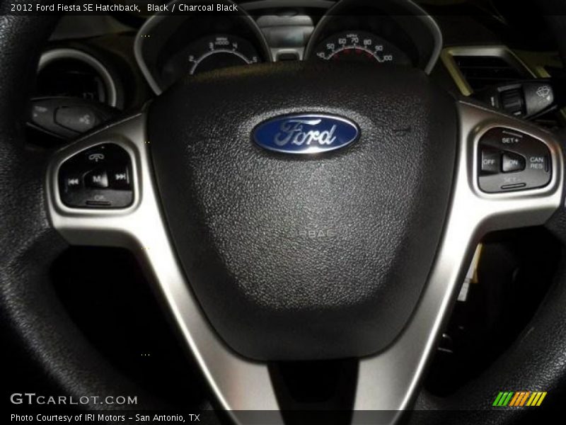 Black / Charcoal Black 2012 Ford Fiesta SE Hatchback