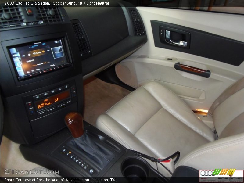 Copper Sunburst / Light Neutral 2003 Cadillac CTS Sedan