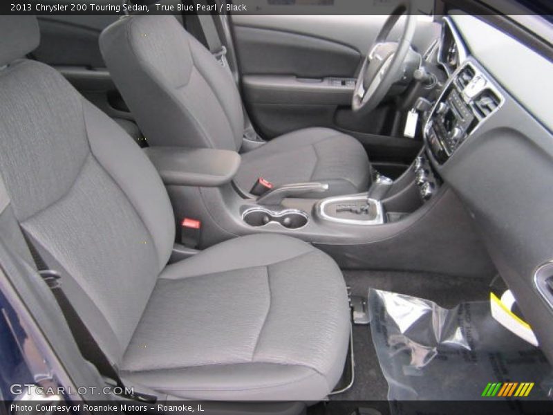 True Blue Pearl / Black 2013 Chrysler 200 Touring Sedan