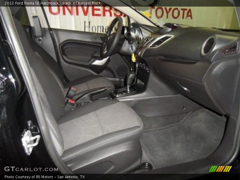 Black / Charcoal Black 2012 Ford Fiesta SE Hatchback