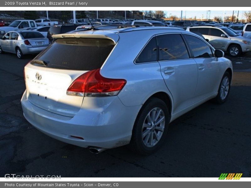Blizzard Pearl / Ivory 2009 Toyota Venza I4