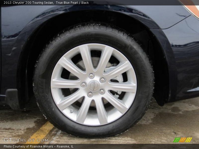 True Blue Pearl / Black 2013 Chrysler 200 Touring Sedan