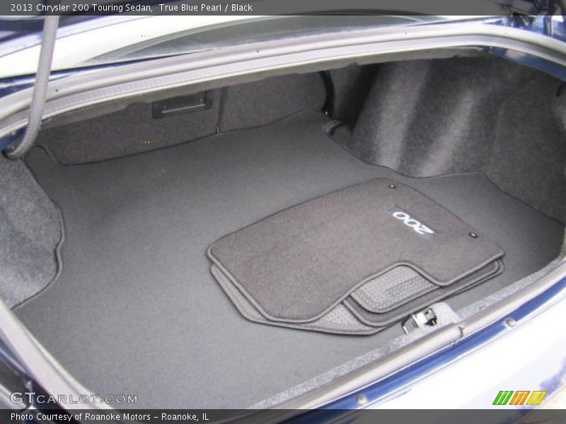 True Blue Pearl / Black 2013 Chrysler 200 Touring Sedan