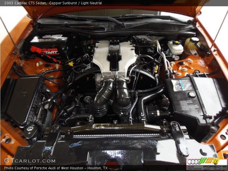 Copper Sunburst / Light Neutral 2003 Cadillac CTS Sedan