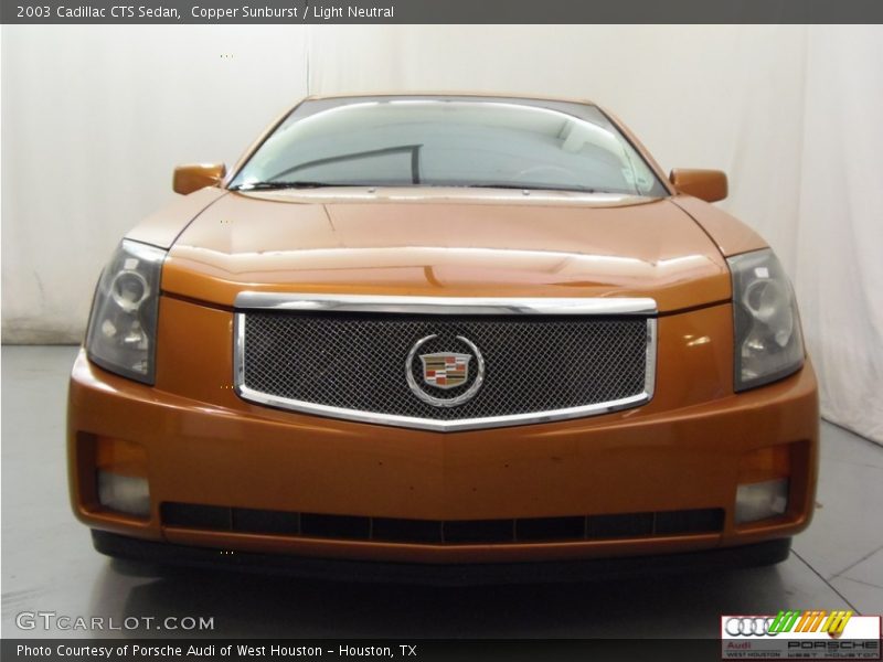 Copper Sunburst / Light Neutral 2003 Cadillac CTS Sedan