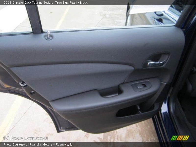 True Blue Pearl / Black 2013 Chrysler 200 Touring Sedan