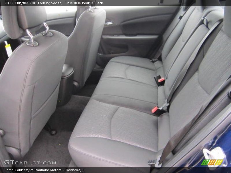True Blue Pearl / Black 2013 Chrysler 200 Touring Sedan