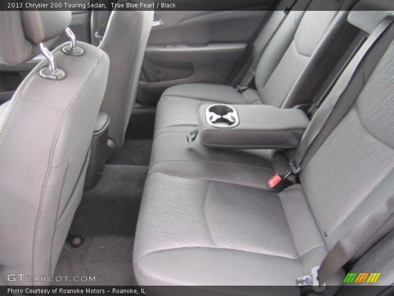 True Blue Pearl / Black 2013 Chrysler 200 Touring Sedan