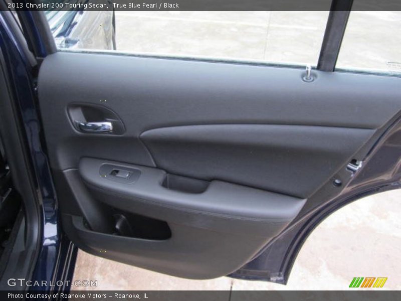 True Blue Pearl / Black 2013 Chrysler 200 Touring Sedan