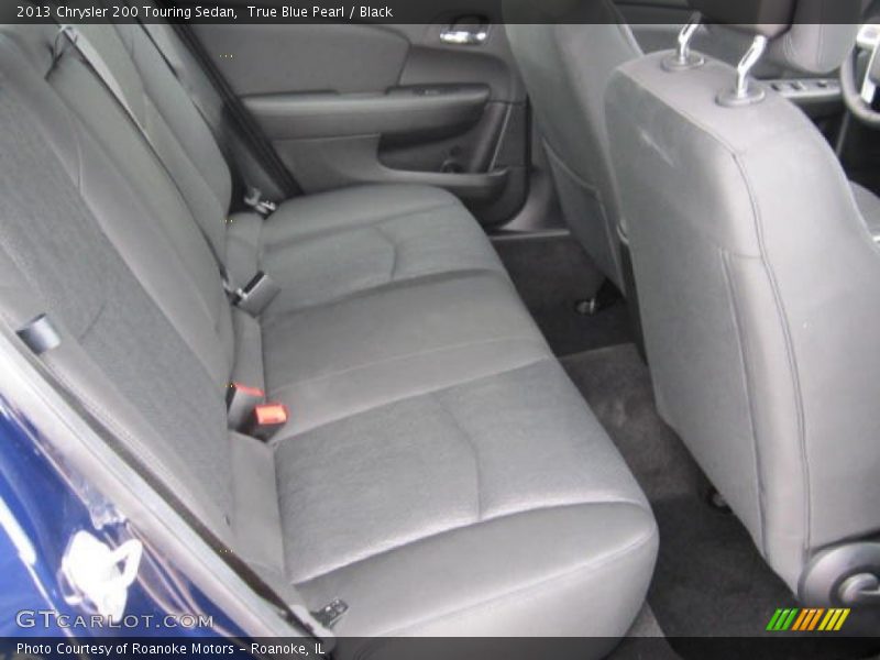 True Blue Pearl / Black 2013 Chrysler 200 Touring Sedan