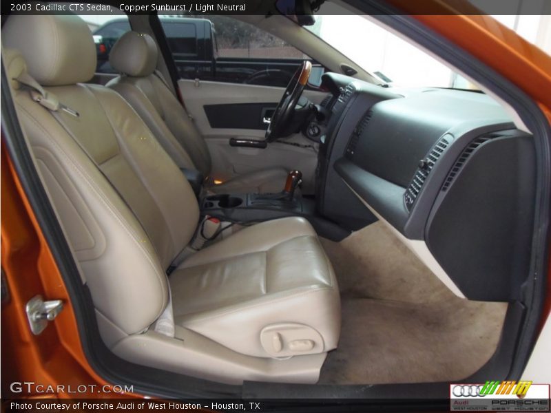 Copper Sunburst / Light Neutral 2003 Cadillac CTS Sedan