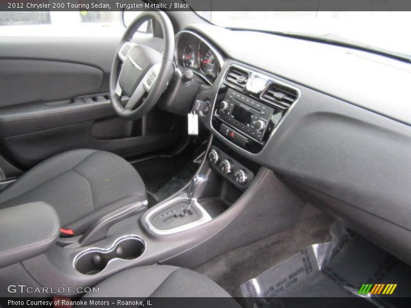 Tungsten Metallic / Black 2012 Chrysler 200 Touring Sedan