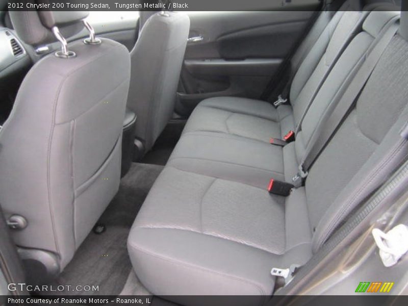Tungsten Metallic / Black 2012 Chrysler 200 Touring Sedan