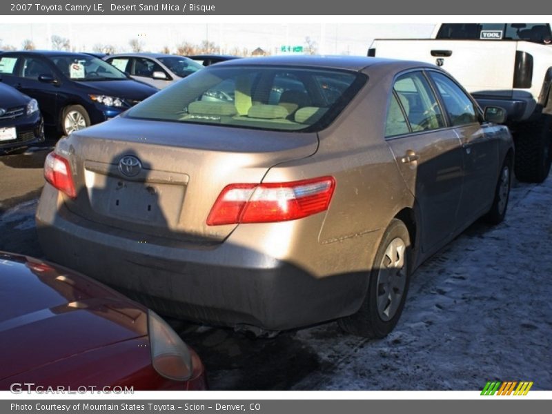 Desert Sand Mica / Bisque 2007 Toyota Camry LE