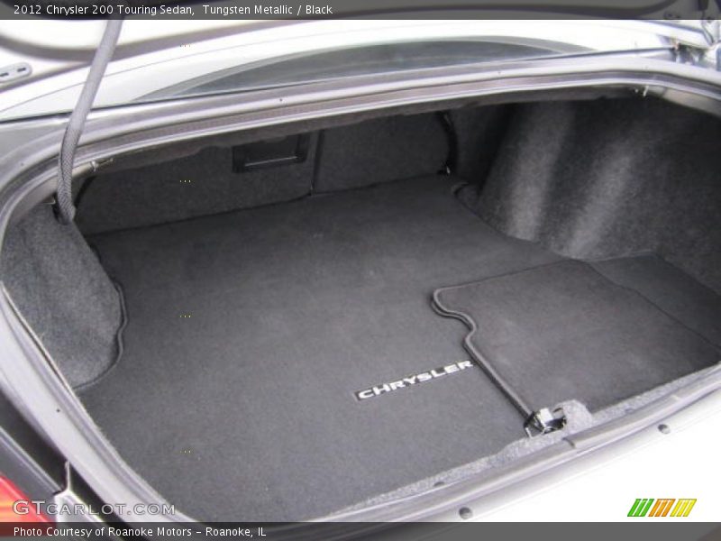 Tungsten Metallic / Black 2012 Chrysler 200 Touring Sedan