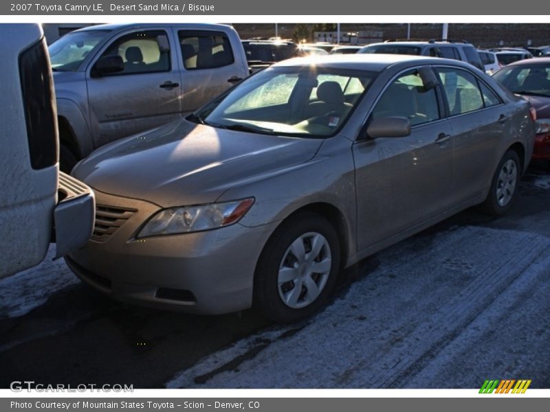 Desert Sand Mica / Bisque 2007 Toyota Camry LE