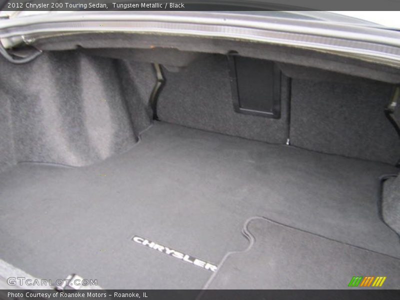 Tungsten Metallic / Black 2012 Chrysler 200 Touring Sedan