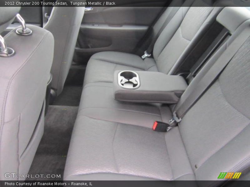 Tungsten Metallic / Black 2012 Chrysler 200 Touring Sedan