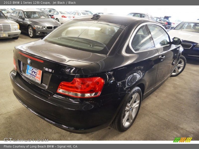 Jet Black / Black 2013 BMW 1 Series 128i Coupe