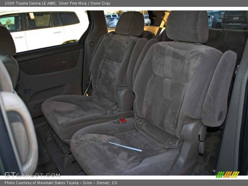 Silver Pine Mica / Stone Gray 2006 Toyota Sienna LE AWD