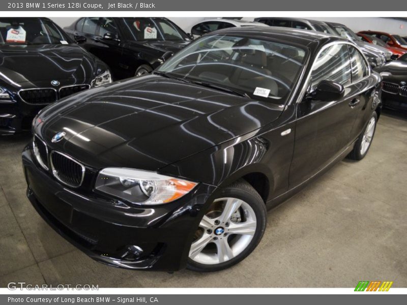Jet Black / Black 2013 BMW 1 Series 128i Coupe