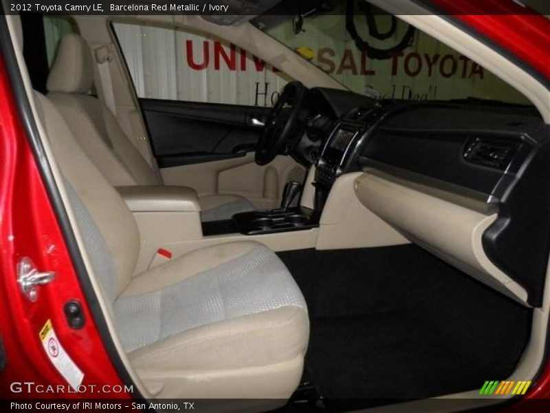 Barcelona Red Metallic / Ivory 2012 Toyota Camry LE