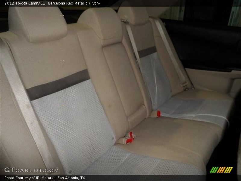 Barcelona Red Metallic / Ivory 2012 Toyota Camry LE